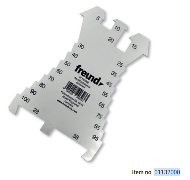 Freund Scribing plate - 01132000