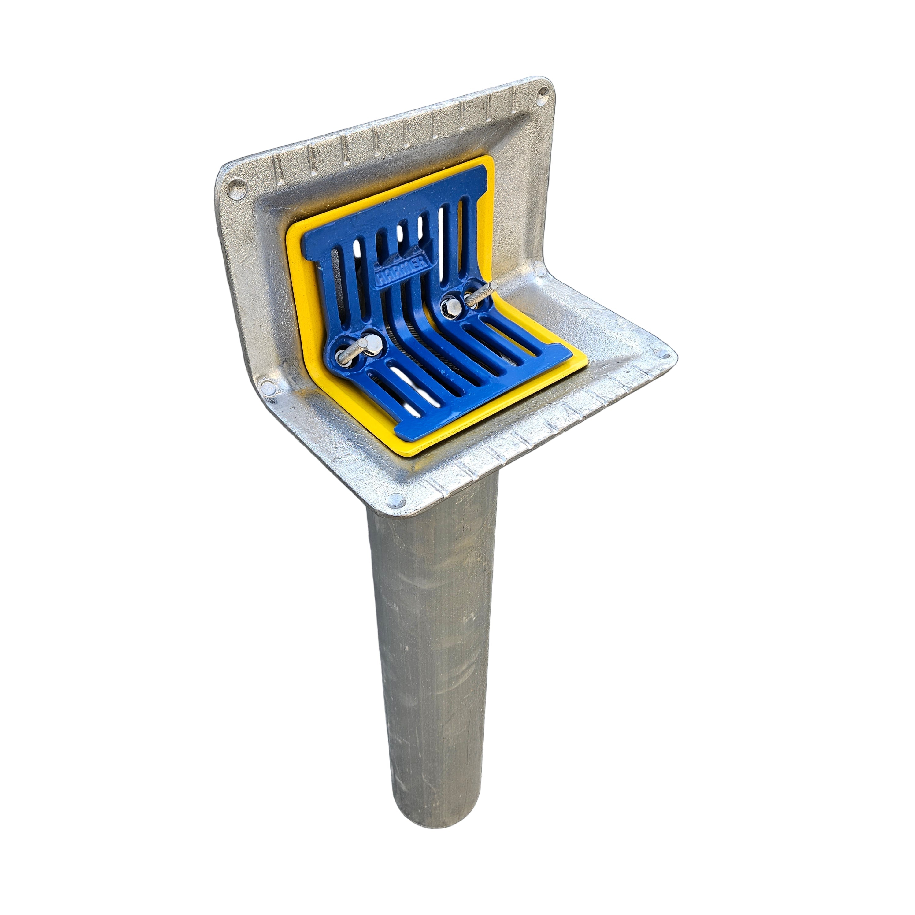 Harmer Aluminium 4" Two-Way Outlet - 110mm