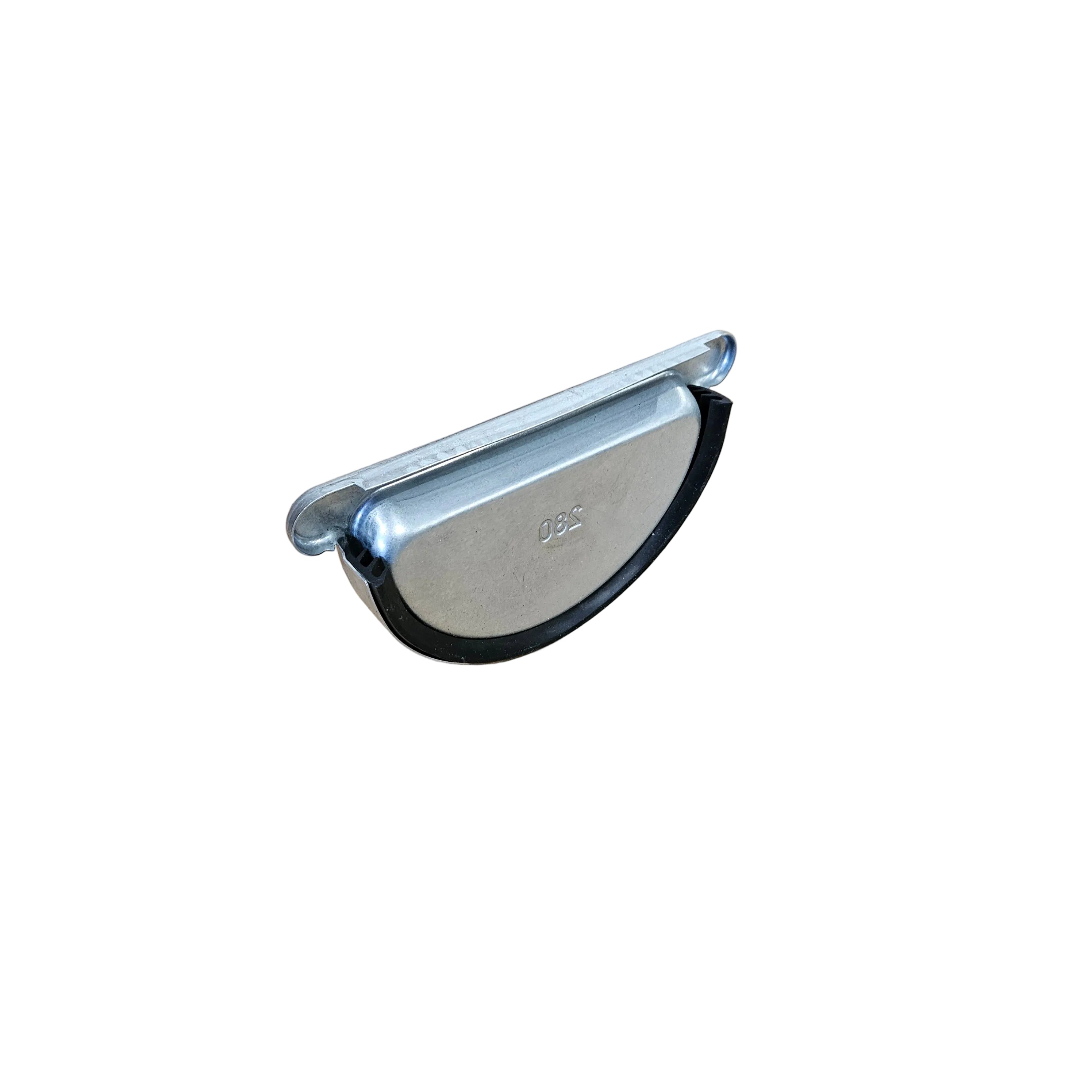 Zambelli Stop end 280mm push-on - galvanised