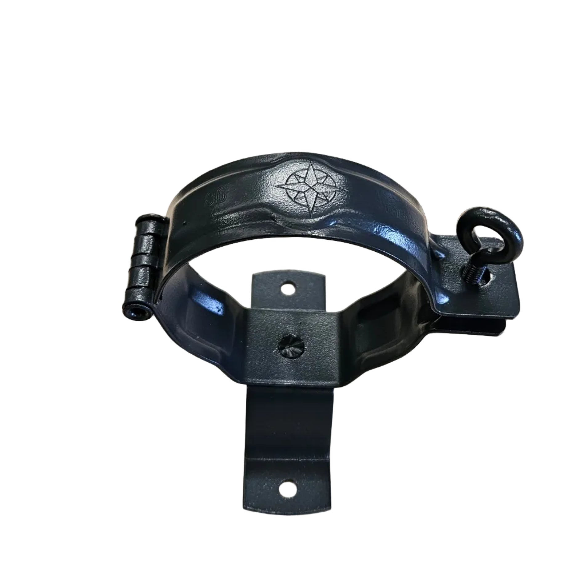 Zambelli downpipe bracket for installation into timber 80mm Anthracite