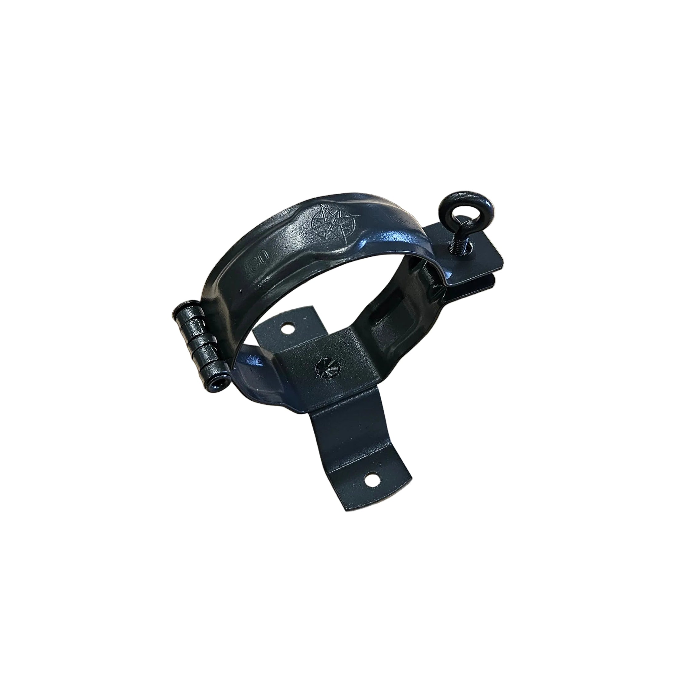 Zambelli downpipe bracket for installation into timber 80mm Anthracite