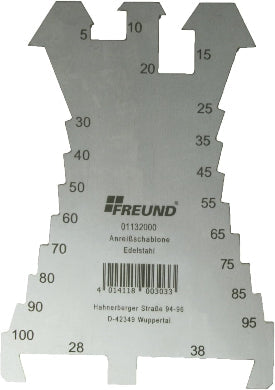Freund Scribing plate - 01132000