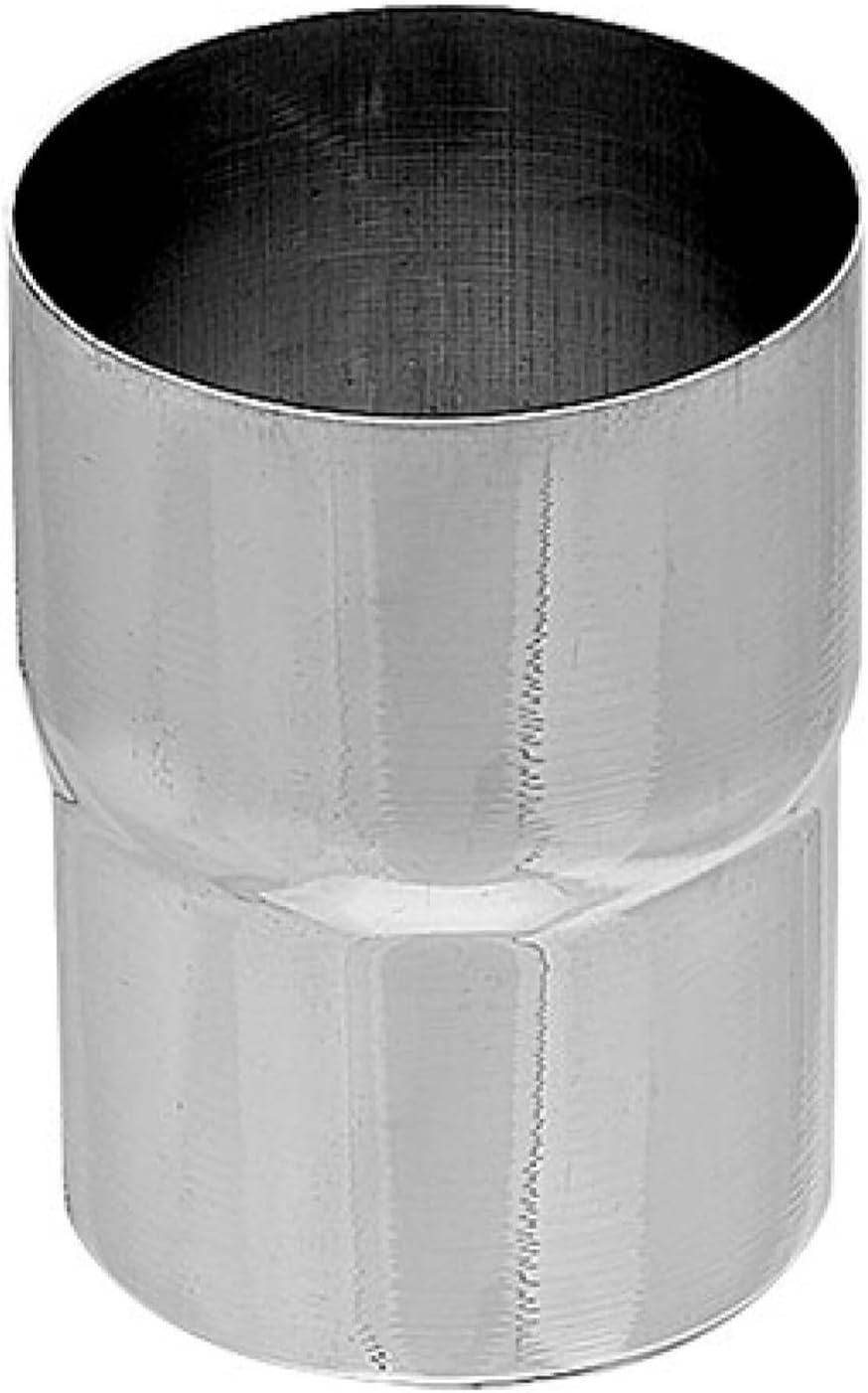 Zambelli down pipe connector 80mm galvanised