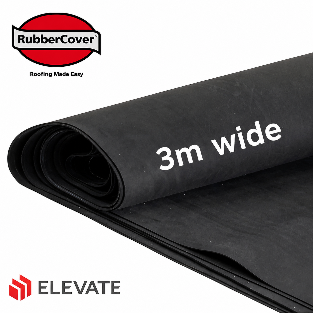 Elevate RubberGard EPDM Roofing Membrane (1.14mm) – 3m Width x Selected Length