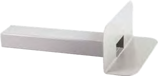 Italprofili PVC Angle (90°) Drain Outlet – 110 mm × 500 mm, For PVC Membrane