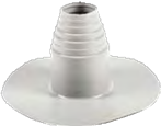 Italprofili PVC Pipe Flashing – 75 mm to 125 mm, For PVC Membrane
