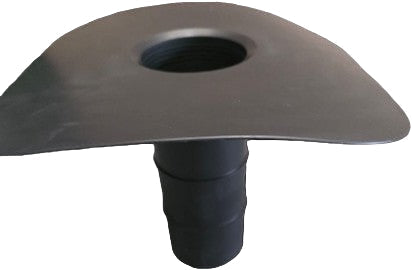 Italprofili EPDM Straight Drop Outlet – 110 mm × 250 mm, Smooth