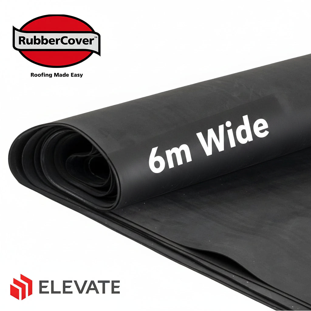 Elevate RubberGard EPDM Roofing Membrane (1.14mm) – 6m Width x Selected Length