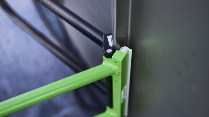 Freund Angle double folder with PVC jaws - 92170000