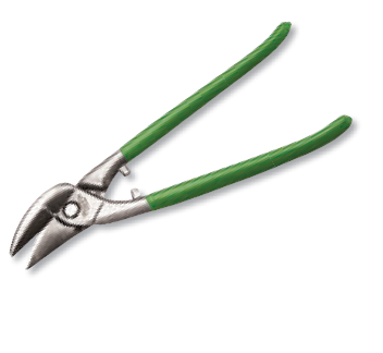 Freund Straight cutting snips, cut right, 260mm - 01250260