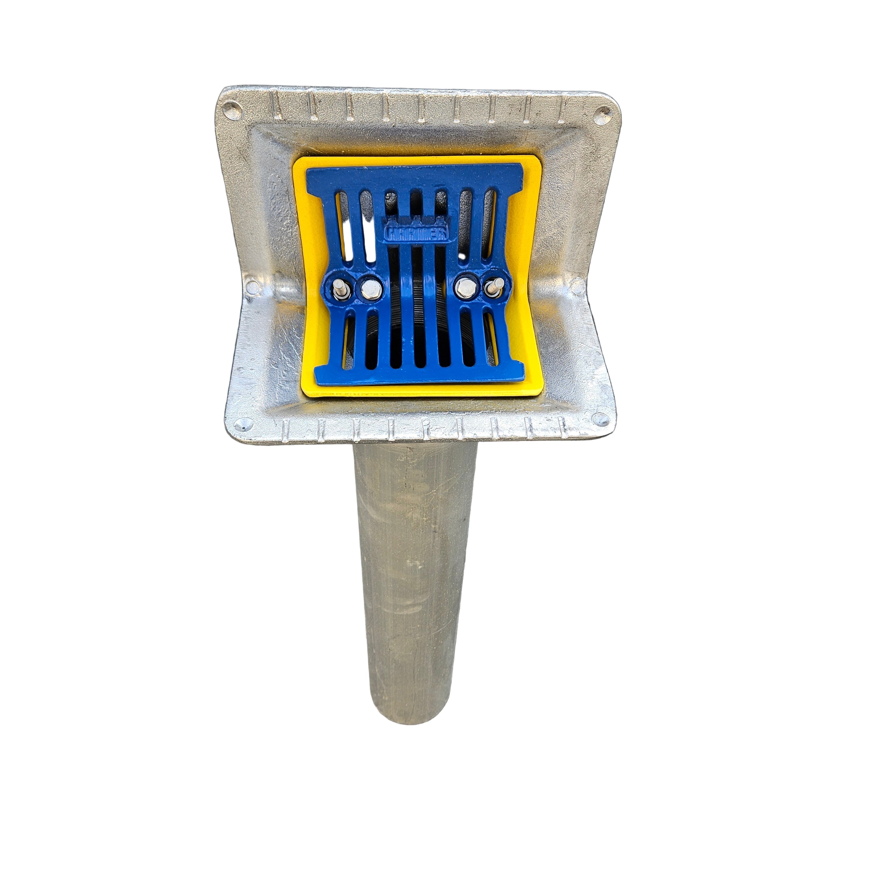 Harmer Aluminium 4" Two-Way Outlet - 110mm