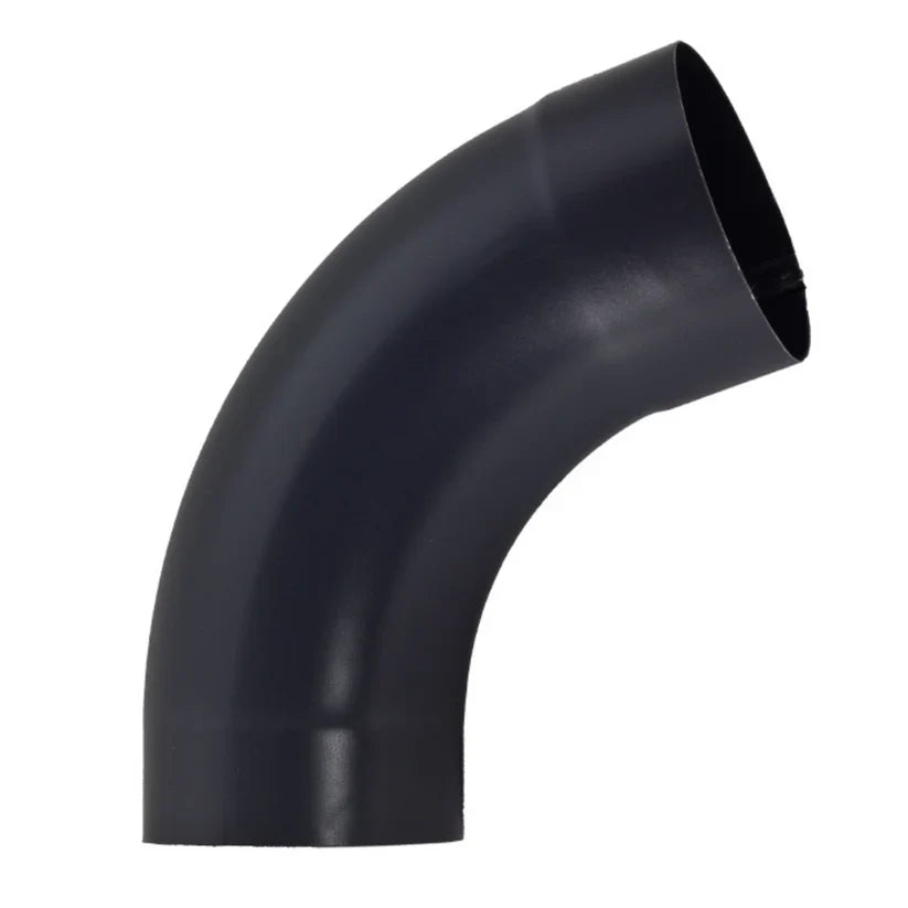 Zambelli Beaded elbow 72° Seemed 80mm - Anthracite