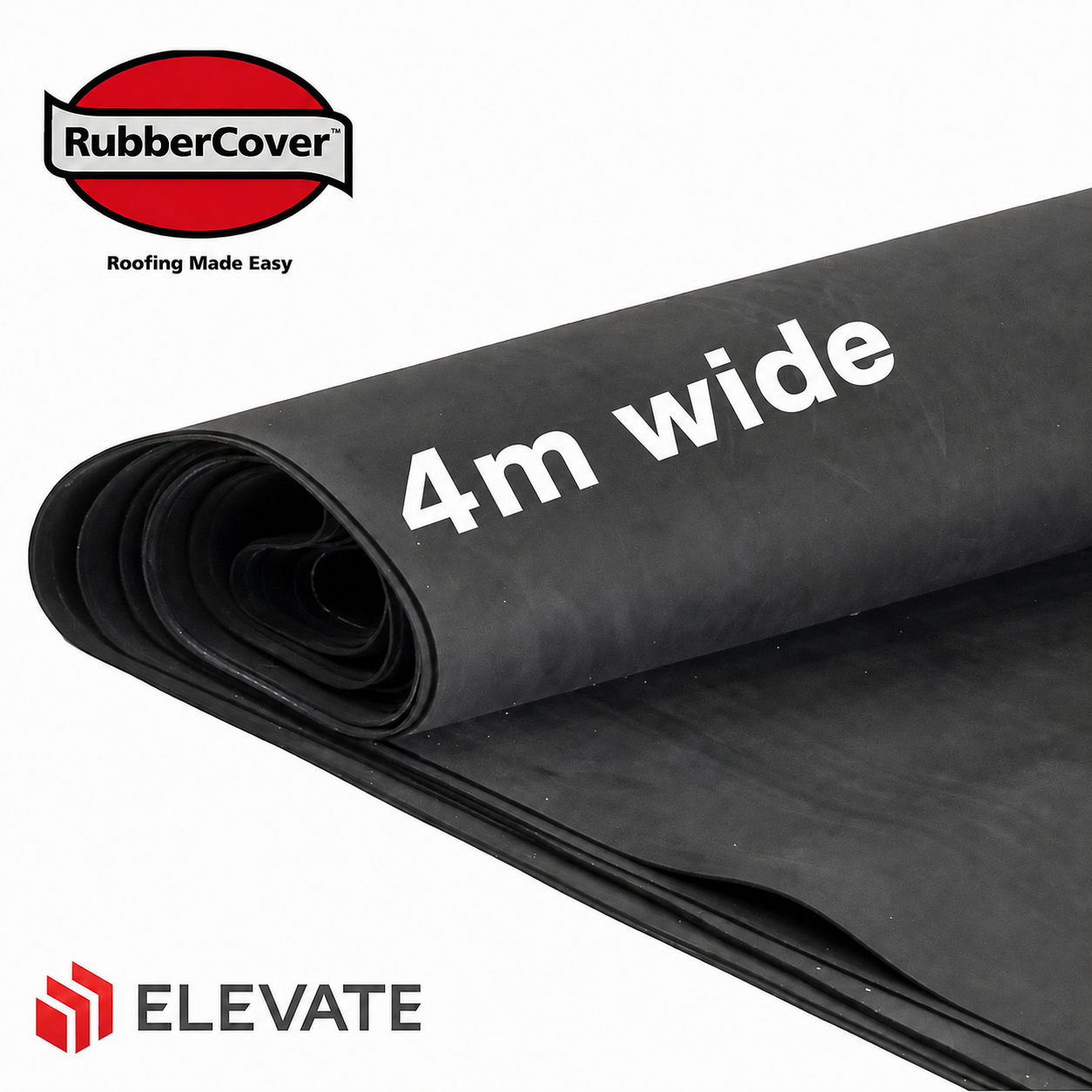 Elevate RubberGard EPDM Roofing Membrane (1.14mm) – 4m Width x Selected Length