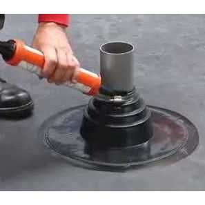 Italprofili Pipe Flashing – 75 mm to 125 mm, For Bitumen Membrane
