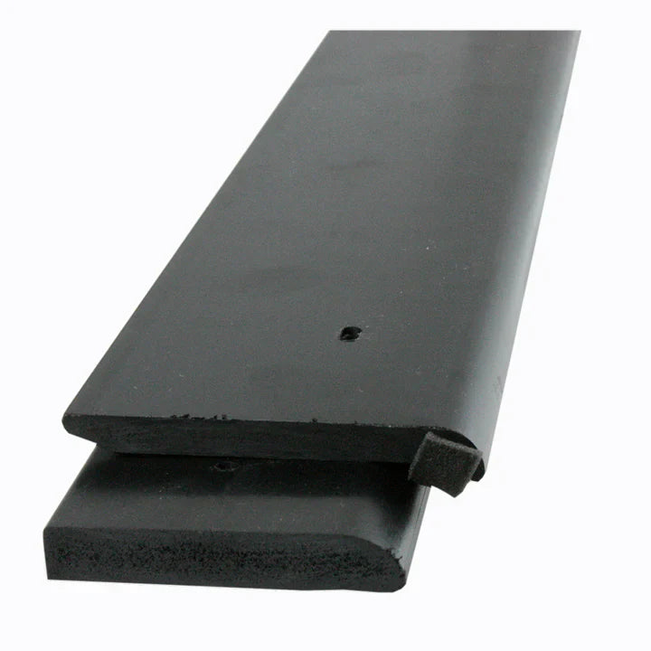 Gutter Drip Trim – 2-Part (2.5 m × 65 mm) – Black